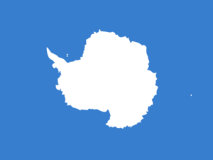 Flag of Antarctica Logo PNG Vector