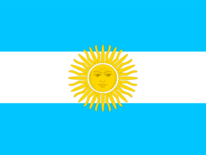 Flag of Argentina Logo PNG Vector