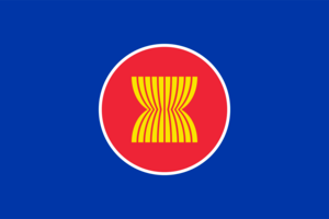Flag Of Asean Logo PNG Vector