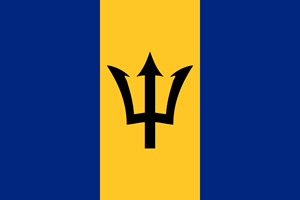 Flag of Barbados Logo PNG Vector