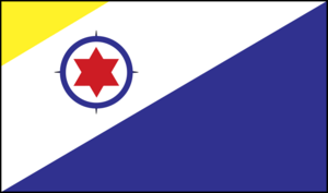Flag of Bonaire Logo PNG Vector
