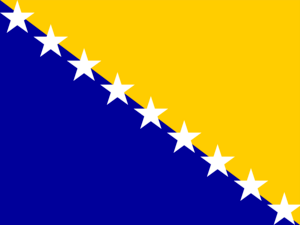 Flag of Bosnia and Herzegovina Logo PNG Vector