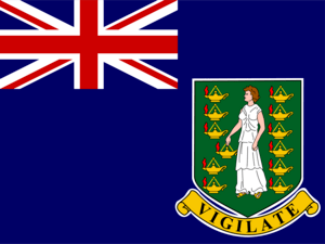 Flag of British Virgin Islands Logo PNG Vector