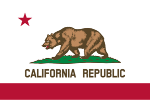 FLAG OF CALIFORNIA Logo Vector