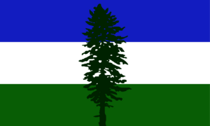 Flag of Cascadia Logo PNG Vector