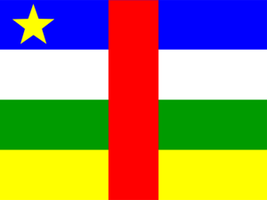 Flag of Central African Republic Logo PNG Vector