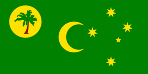 Flag of Cocos Islands Logo PNG Vector
