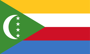 Flag of Comoros Logo Vector