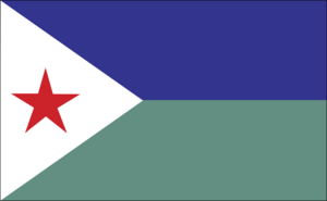 Flag of Djibouti Logo PNG Vector