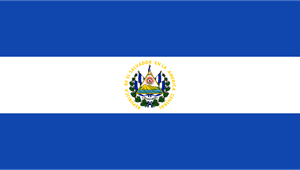 Flag of El Salvador Logo Vector