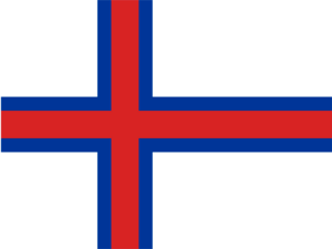 Flag of Faroe Islands Logo PNG Vector