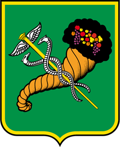 Flag of Kharkiv Logo Vector