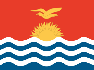 Flag of Kiribati Logo PNG Vector