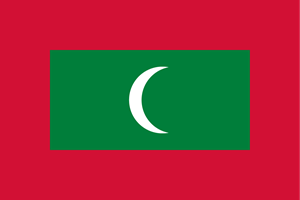 Flag of Maldives Logo PNG Vector
