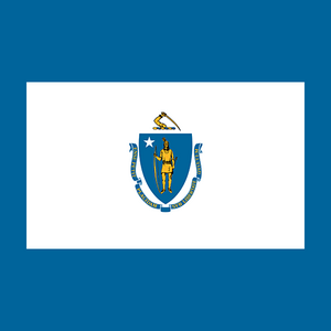Flag of Massachusetts Logo PNG Vector