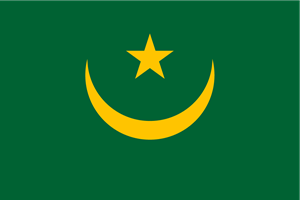 Flag of Mauritania Logo PNG Vector