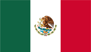 Flag of Mexico Logo PNG Vector