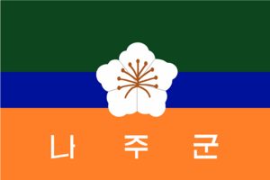 Flag of Naju County Logo PNG Vector