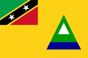 Flag of Nevis Logo PNG Vector