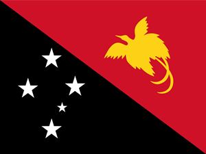 Flag of Papua New Guinea Logo PNG Vector