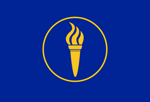 Flag of Republic of Minerva Logo Vector