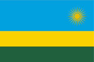 Flag of Rwanda Logo PNG Vector