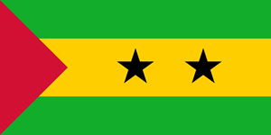 Flag of Sao Tome and Principe Logo Vector