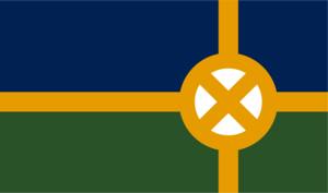 Flag of Scott, Louisiana Logo PNG Vector