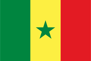 Flag of Senegal Logo Vector