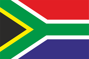 Flag of South Africa Logo Vector