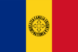 Flag of the Alliance for the Union of Romanians Logo PNG Vector