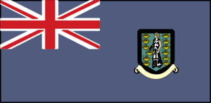 Flag of the British Virgin Islands Logo PNG Vector