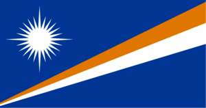 Flag of the Marshall Islands Logo PNG Vector