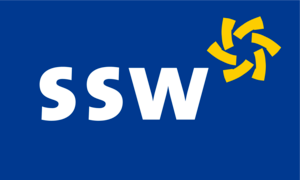 Flag of the South Schleswig Voters' Association Logo PNG Vector