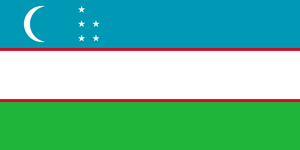 Flag of Uzbekistan Logo PNG Vector