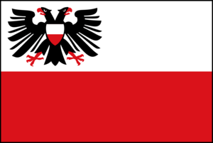 Flagge der Hansestadt Lübeck Logo PNG Vector