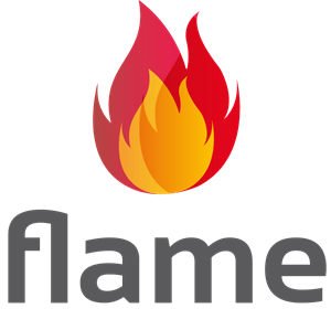 Flame Logo PNG Vector