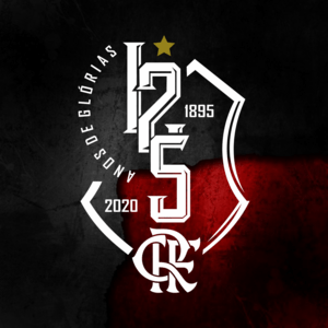 Flamengo 125 Anos Logo PNG Vector