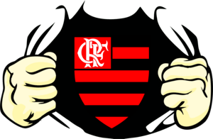Flamengo Estampa Rasgando Peito Logo PNG Vector