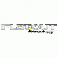 Flat Out Motorcycles Logo Vector