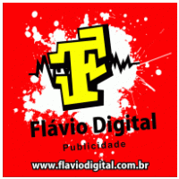 Flavio Digital Logo PNG Vector
