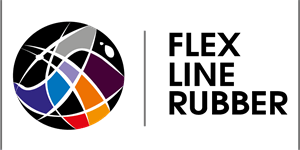 flex line rubber Logo Vector