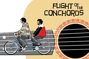 flight of the conchords poster Logo PNG Vector