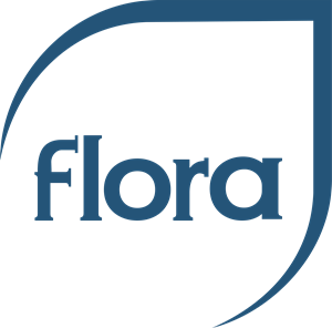 Flora Higiene e Limpeza Logo PNG Vector