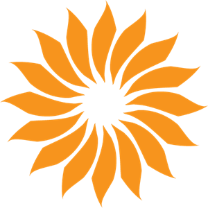 FLORAL DESIGN SHAPE Logo PNG Vector