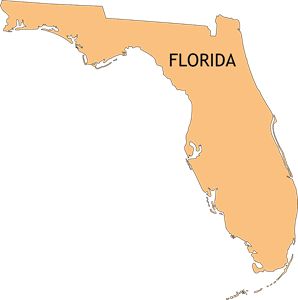 FLORIDA MAP Logo PNG Vector