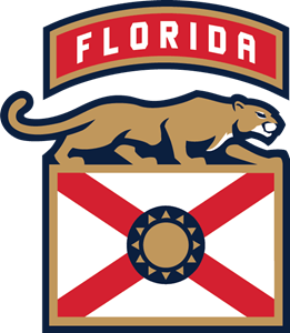 Florida Panthers Right Shoulder Patch Logo PNG Vector