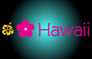 Florish Hawaii Logo PNG Vector