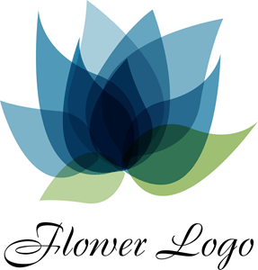 Flower Logo PNG Vector