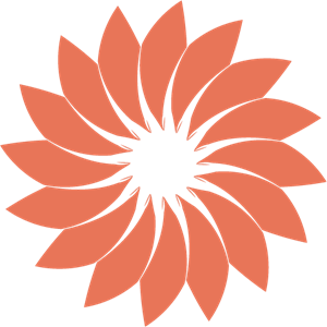 FLOWER SHAPE FOR DESIGN Logo Vector